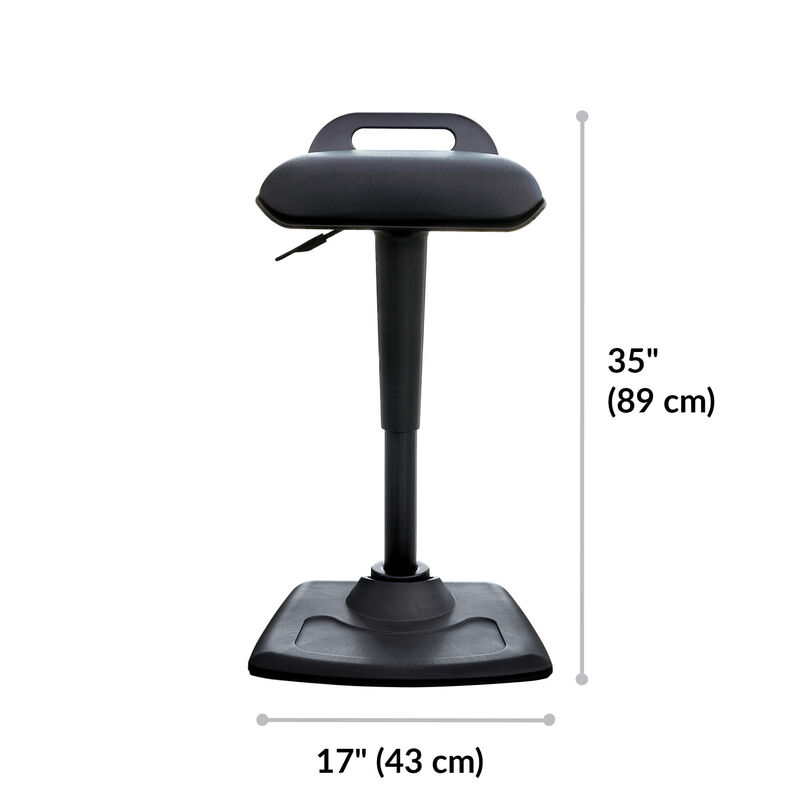 Active Seat is 35 inches tall and 17 inches wide image number null