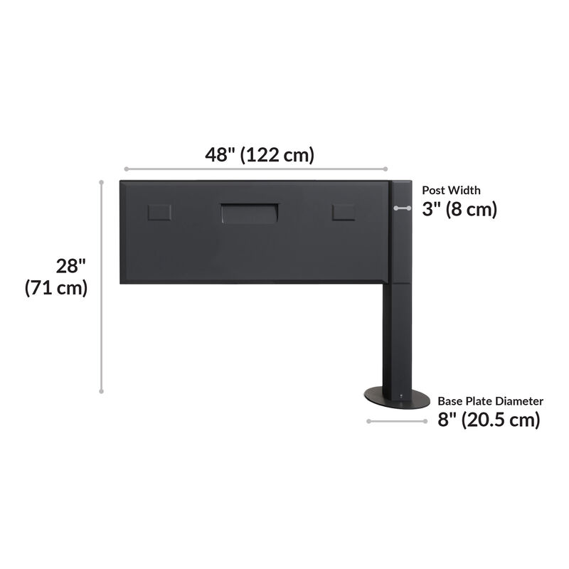 Power beam extension kit is 48 inches long and 28 inches tall image number null