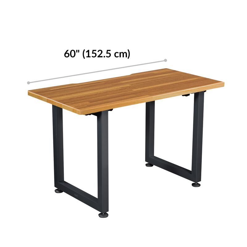 Table 60x24 Butcher Block is 60 inches wide image number null