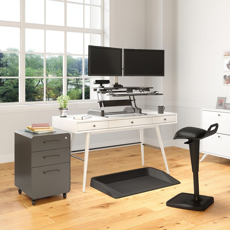 VariDesk converter on white desk in office in a home image number null