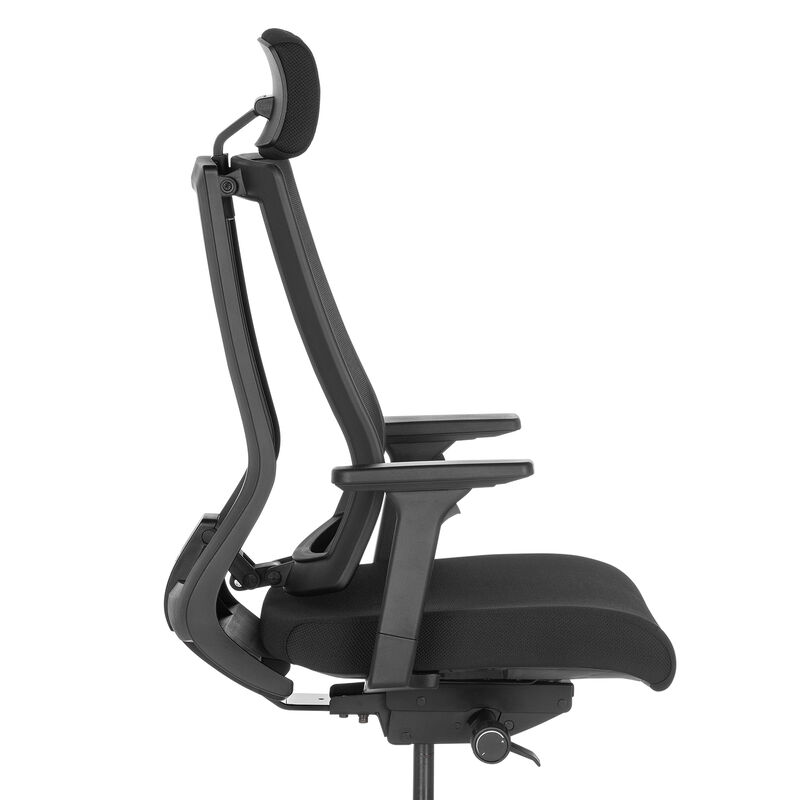 vari task chair with headrest side view image number null